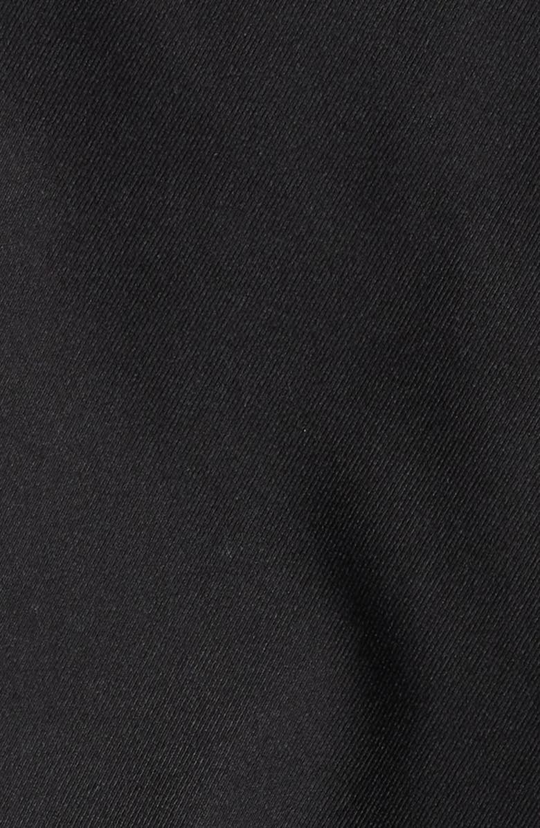 London Fog Double Breasted Trench Coat, Alternate, color, Black