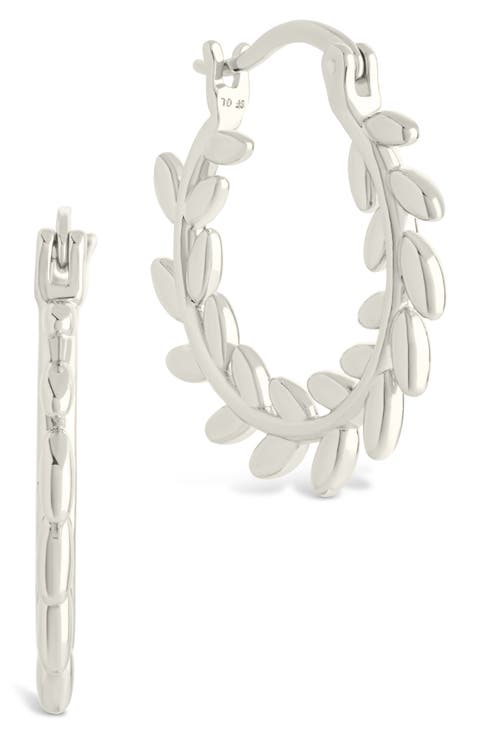 Effie Vine Hoop Earrings