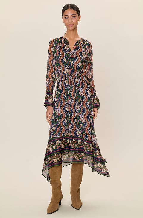 Isha Long  Sleeve Dress