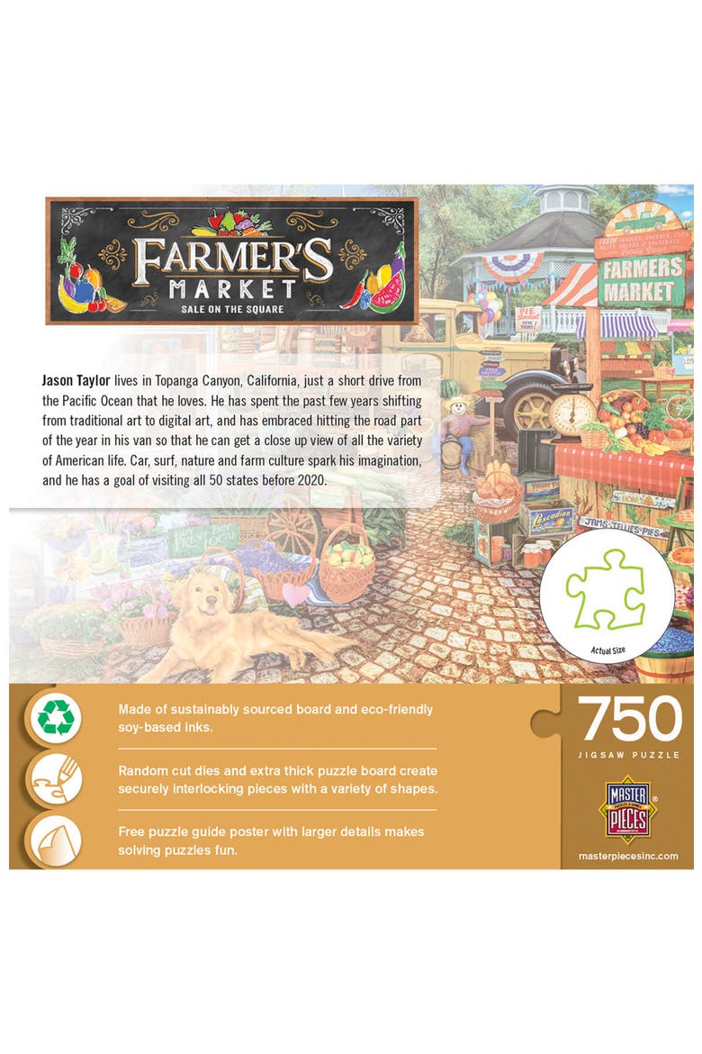 Sale on the Square 750 Piece Puzzle, Alternate, color, Multicolor