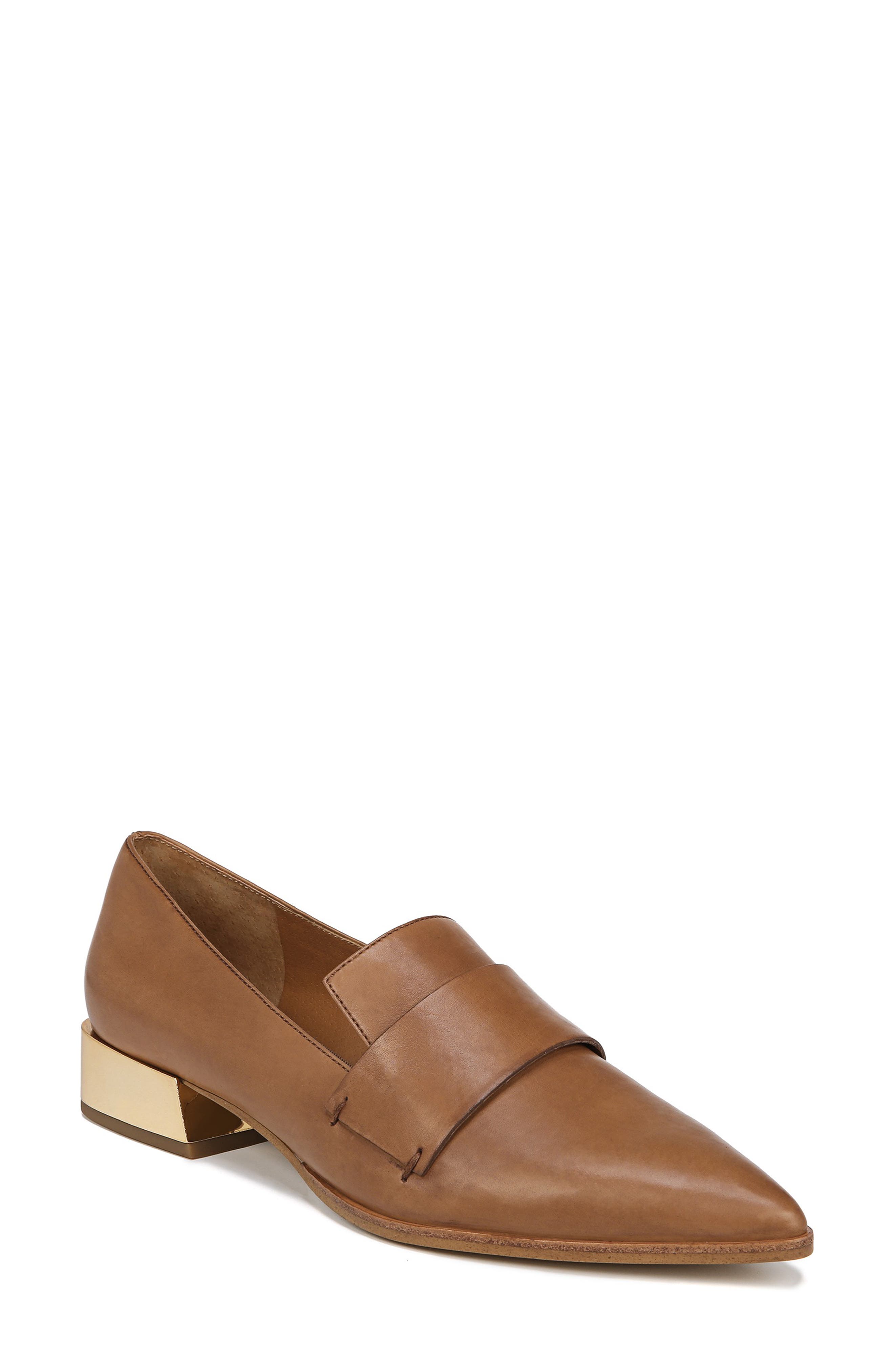 Nebby Loafer, Main, color, SADDLE LEATHER