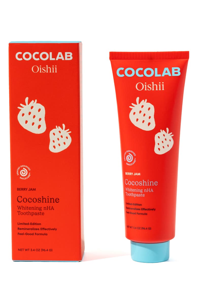 COCOLAB Cocoshine Whitening Toothpaste, Alternate, color,