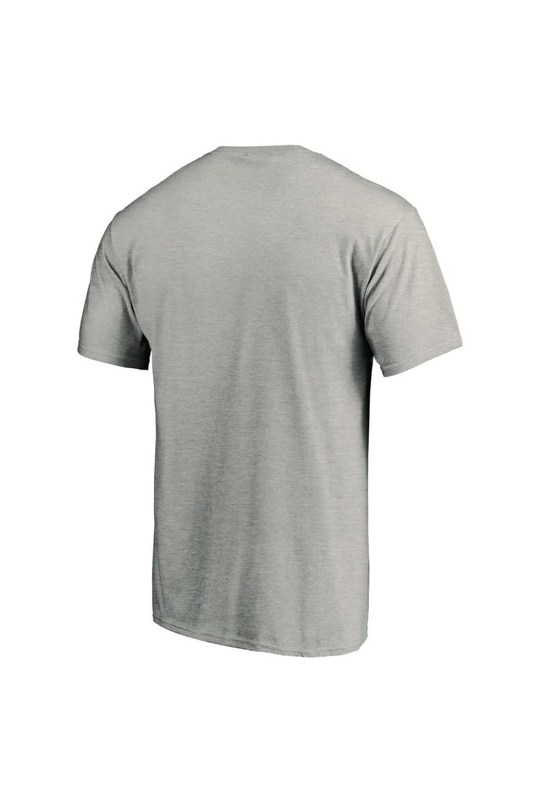Men's Fanatics Branded Heathered Gray Chicago Bulls Victory Arch T-Shirt, Alternate, color, Heather Gray