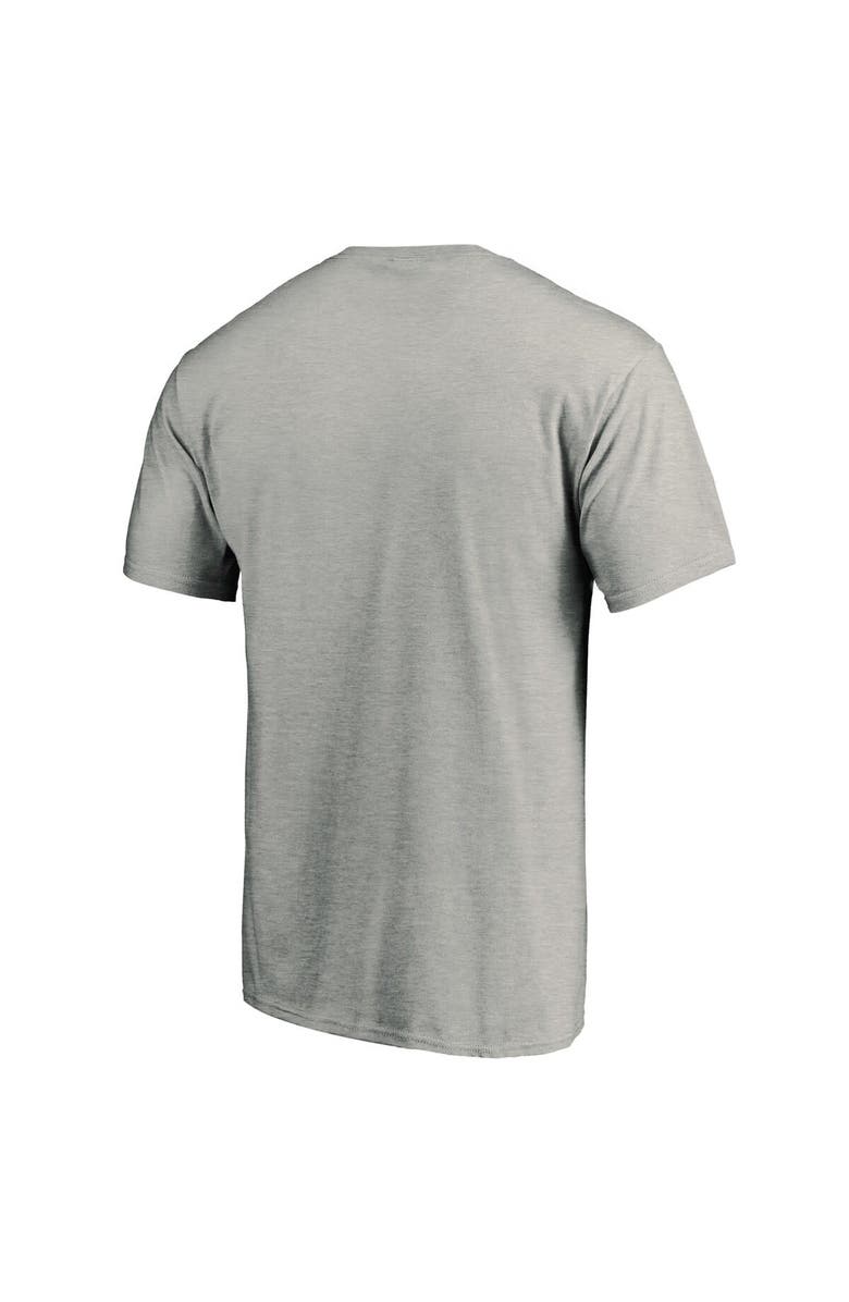 FANATICS Men's Fanatics Branded Heathered Gray Chicago Bulls Victory Arch T-Shirt, Alternate, color, Heather Gray