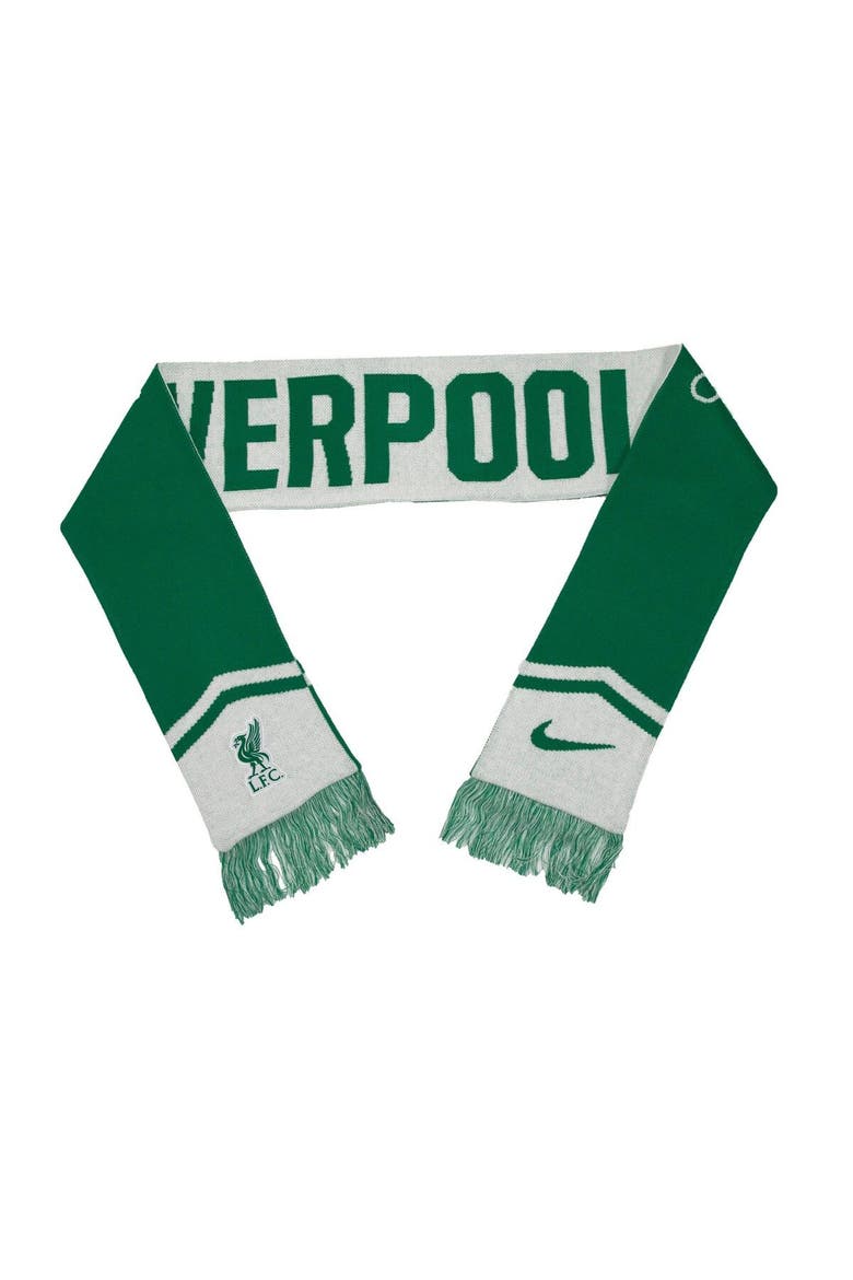 Liverpool Local Verbiage Scarf, Alternate, color, Green