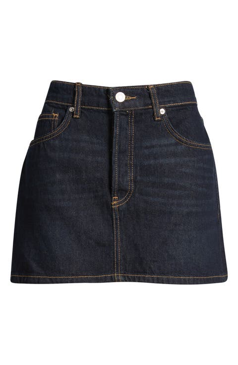 Madior Denim Miniskirt