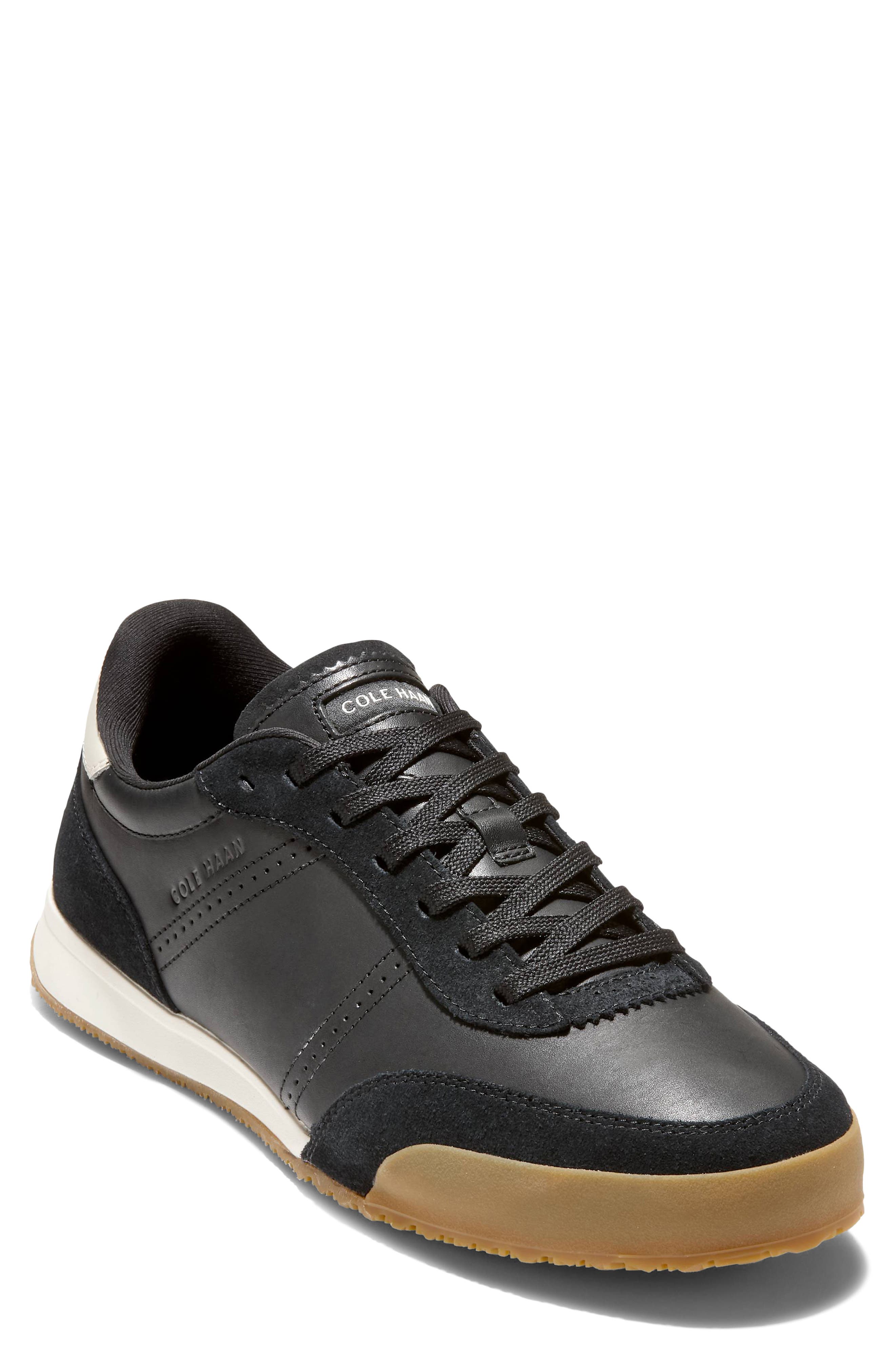 Cole Haan GrandPro Slimline Sneaker, Main, color, Black / Ivory / Ivory
