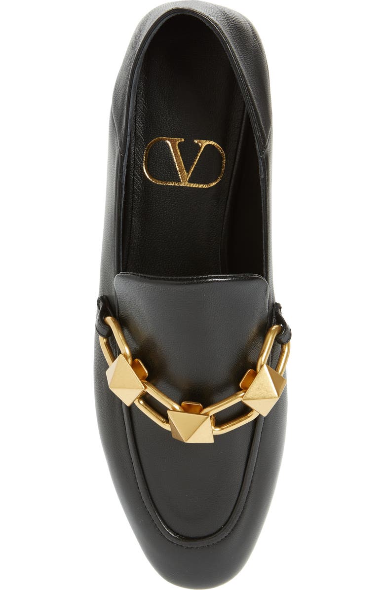 Valentino Garavani Rock Stud Flat, Alternate, color,