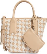 Steve Madden Bgene Woven Satchel Bag