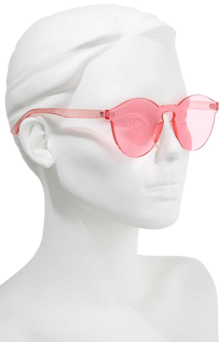 Glance Eyewear 59mm Rimless Round Sunglasses, Alternate, color, 