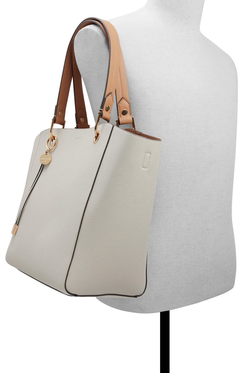 ALDO Marcelinee Faux Leather Tote, Alternate, color,