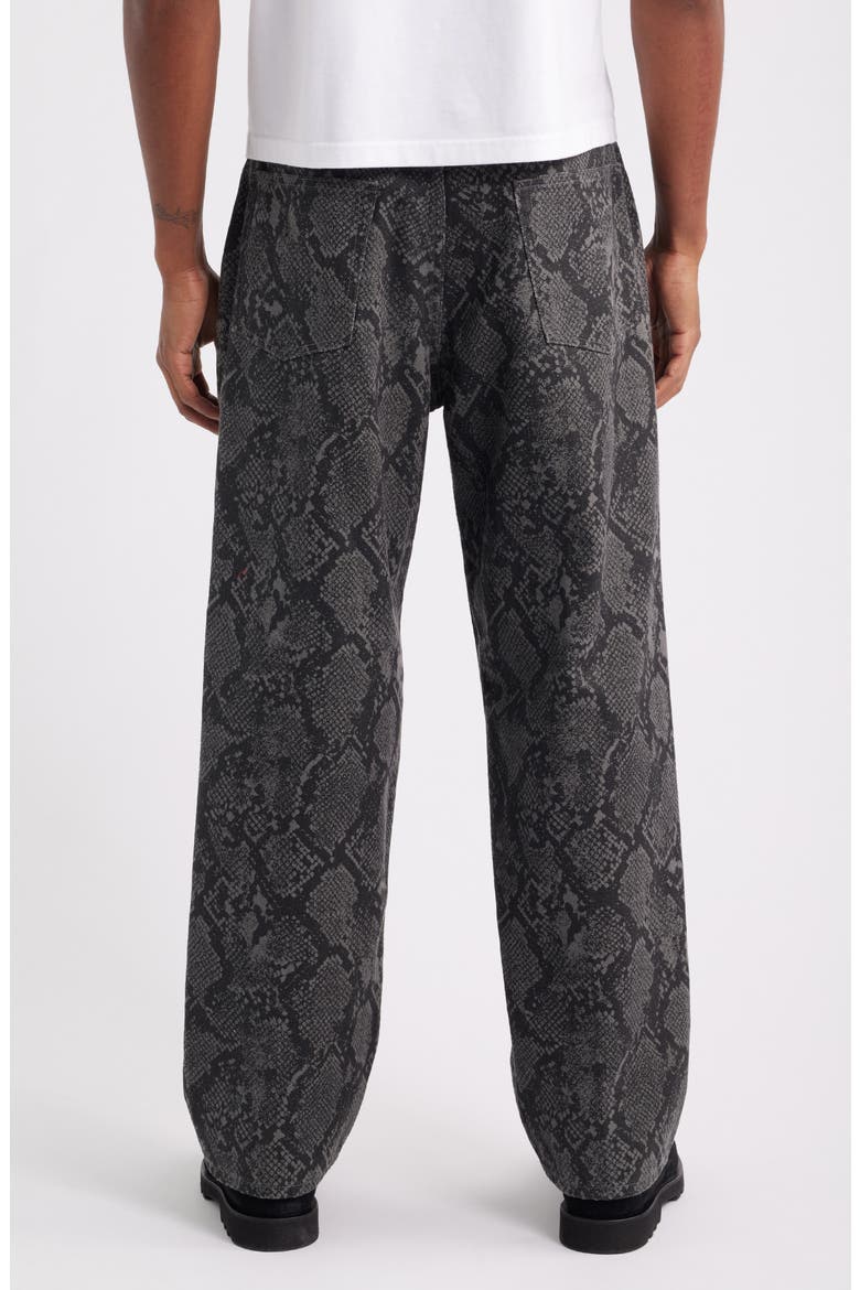 Classic Baggy Jeans, Alternate, color, SNAKE PRINT