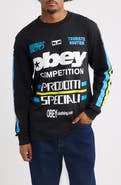 Obey Competition Graphic Long Sleeve T-Shirt