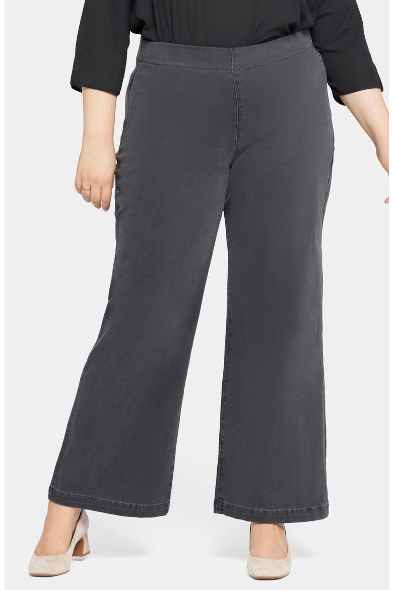 Teresa Pull On Wide Leg Jeans, Main, color, SIERRA
