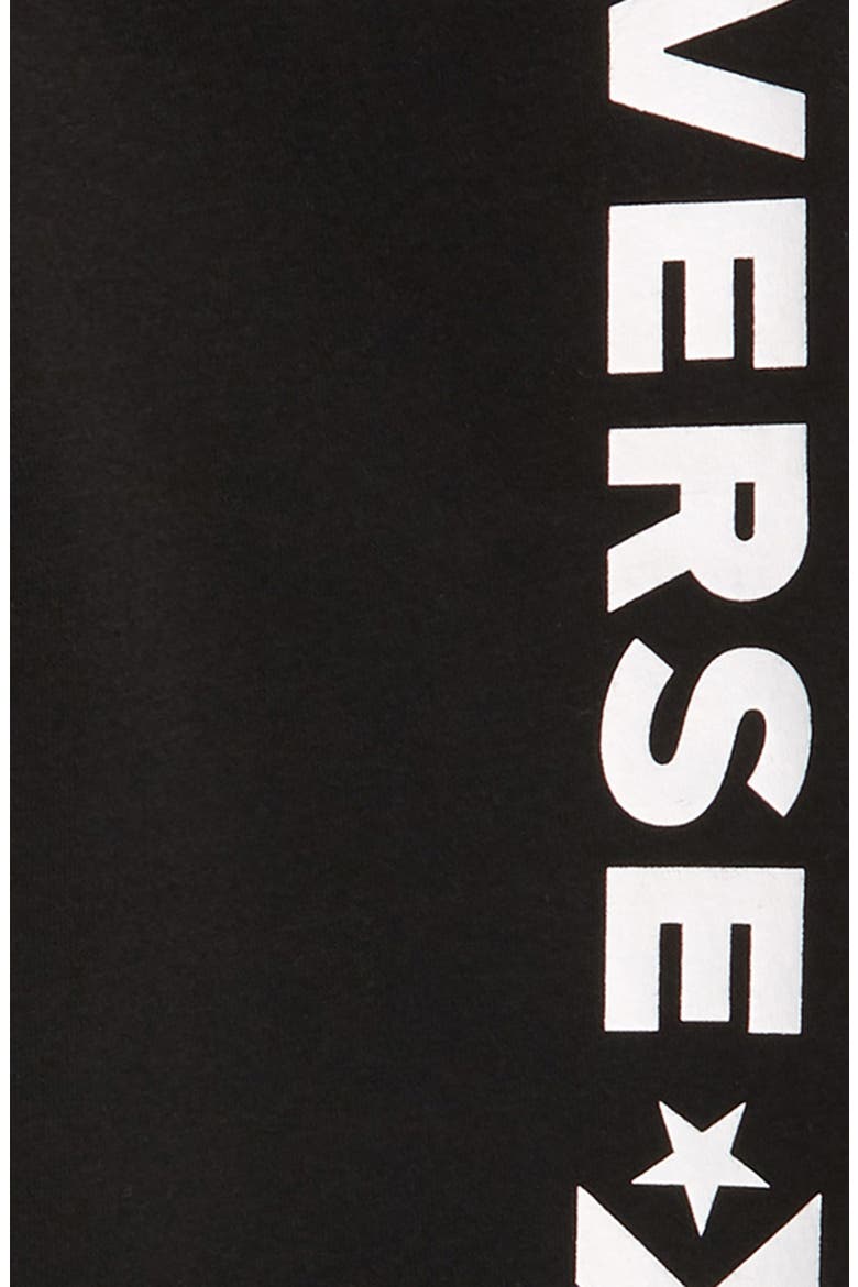 Vertical Logo Fleece Jogger Pants, Alternate, color, BLACK