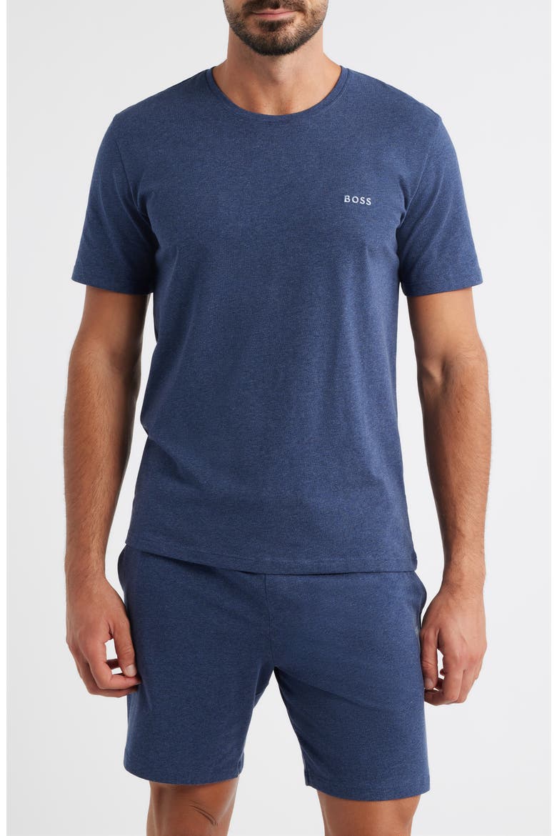 Cotton Lounge T-Shirt, Main, color, OPEN BLUE