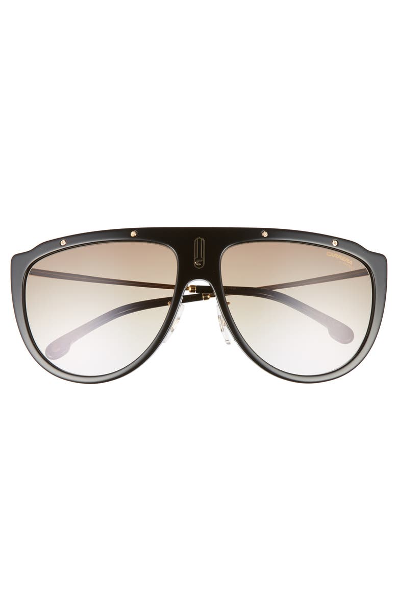 Carrera Eyewear 60mm Aviator Sunglasses, Alternate, color, 