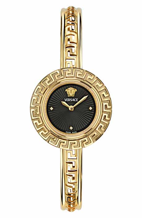 La Greca Diamond Bracelet Watch, 28mm