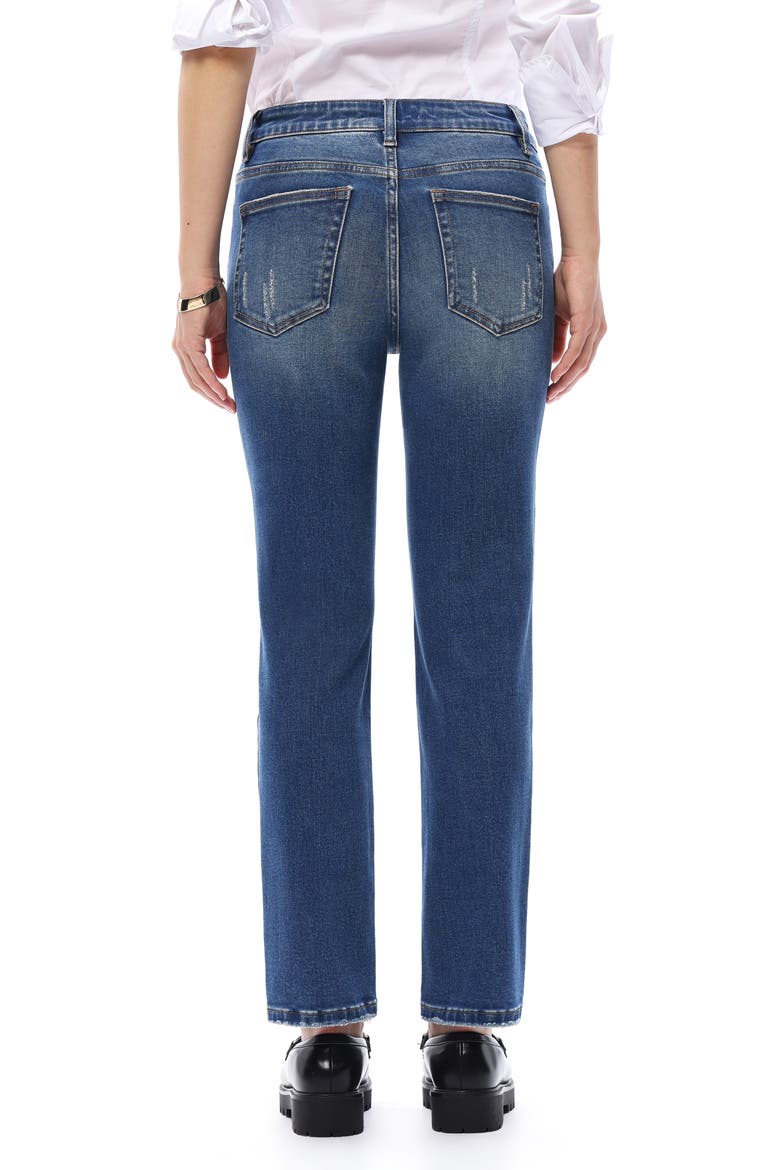 Mid Rise Ankle Slim Jeans, Alternate, color, VINTAGE MEDIUM BLUE