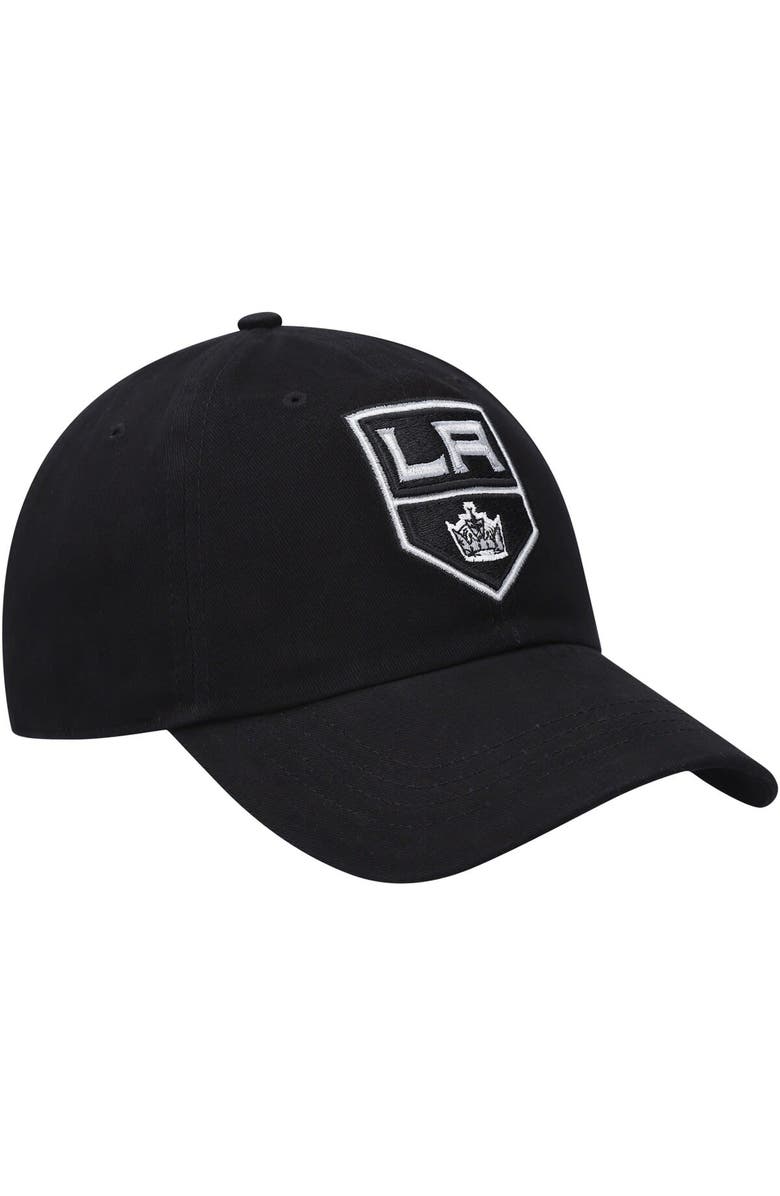 '47 Women's '47 Black Los Angeles Kings Logo Miata Clean Up Adjustable Hat, Alternate, color, 