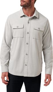 TravisMathew Wanna Bet Stretch Poplin Button-Up Shirt Jacket