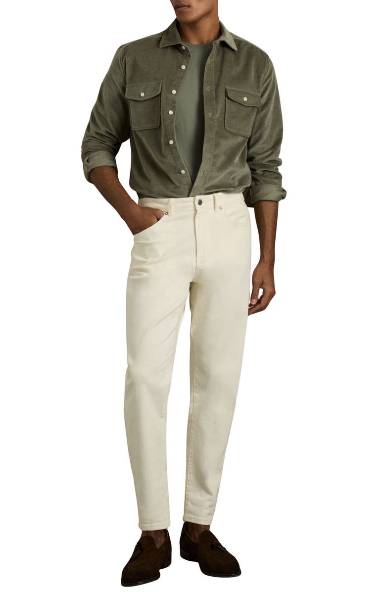 Reiss Bless Cotton T-Shirt, Alternate, color, Dark Sage