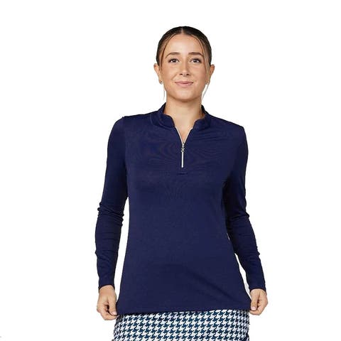 Womens 1/4 Zip Golf Shirt