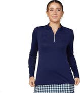 Sofibella Womens 1/4 Zip Golf Shirt