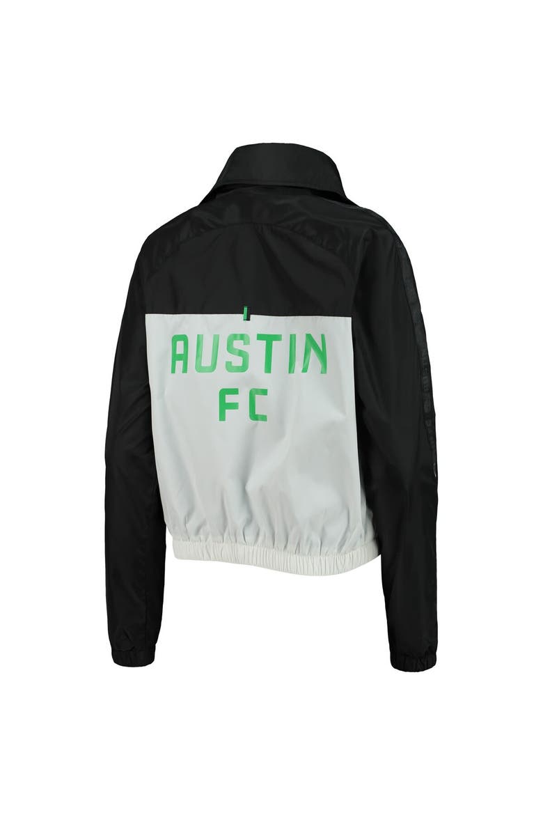Women's The Wild Collective Black Austin FC Anthem Full-Zip Jacket, Alternate, color, Black