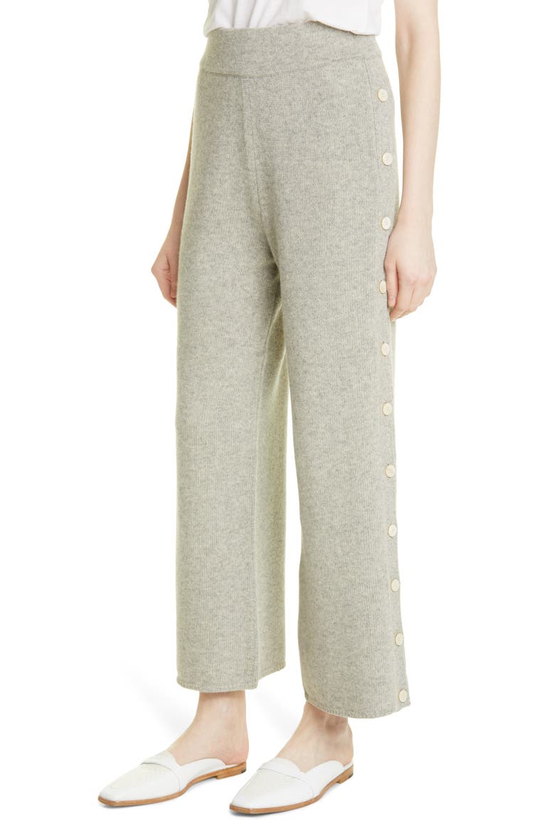 Wool & Cashmere Pants, Alternate, color, OATMEAL