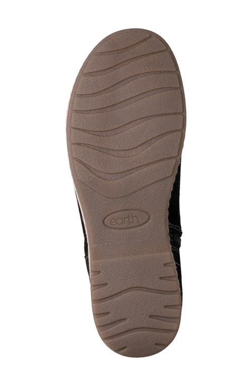 Earth ® Hutton Water Repellent Faux Fur Lined Bootie In Black