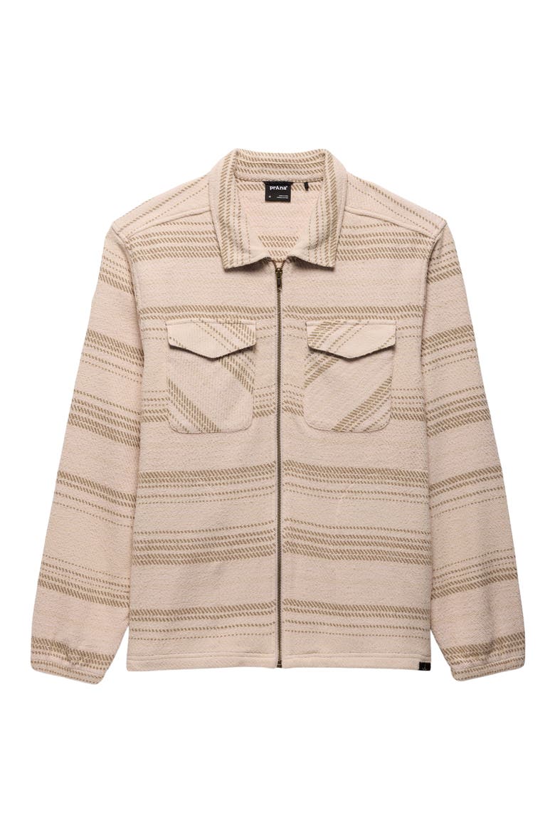 Heritage Flannel Zip-Up Shirt, Alternate, color, HUSH