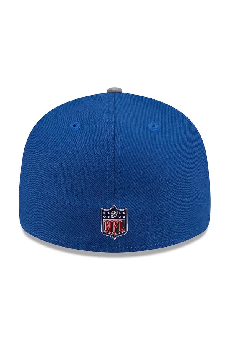 Men's New Era  Royal/Gray Indianapolis Colts 2026 NFL Draft Pre-Curved 59FIFTY Fitted Hat, Alternate, color, Royal