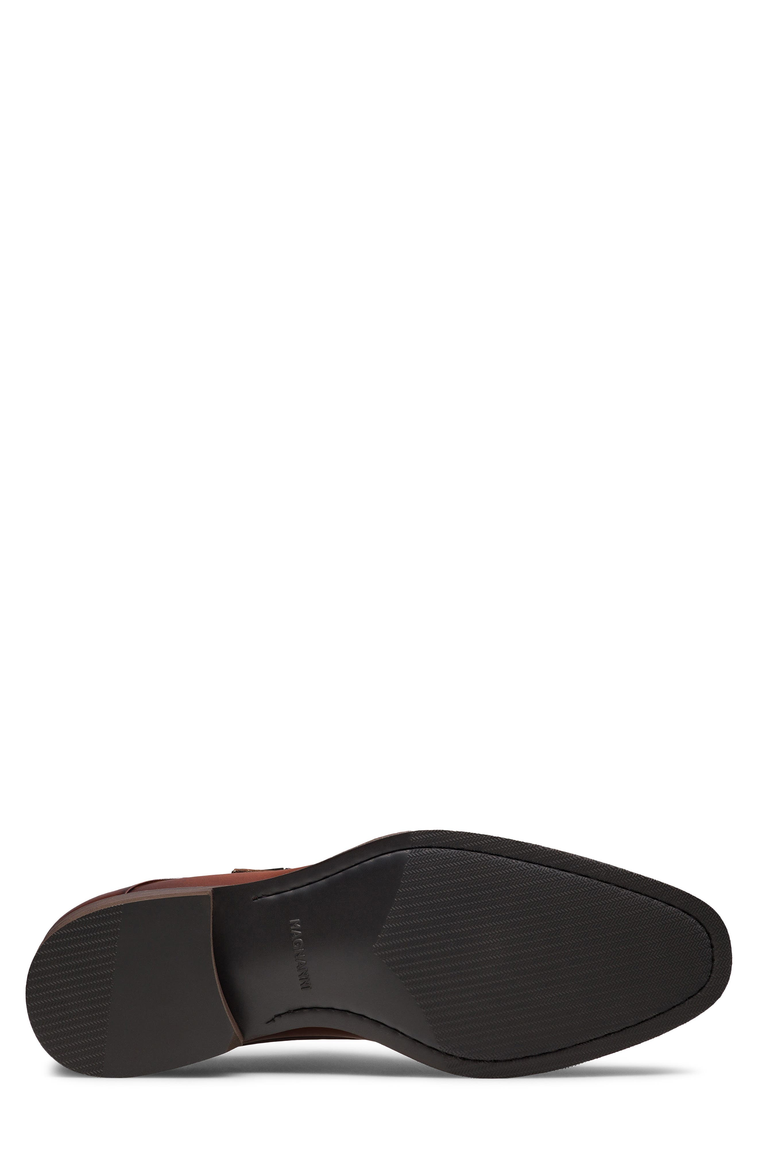 Omnia Double Monk Strap Shoe, Alternate, color, COGNAC
