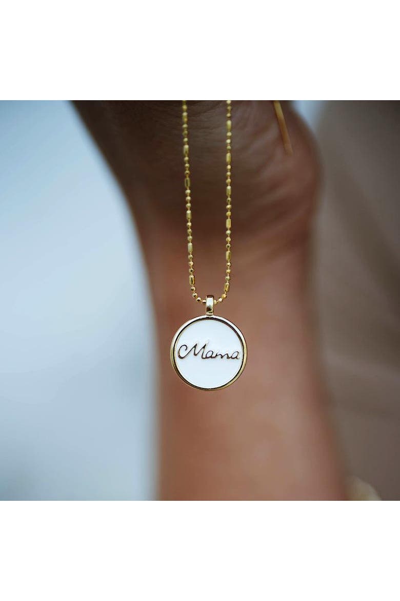 Forever Mama Necklace, Alternate, color, Gold