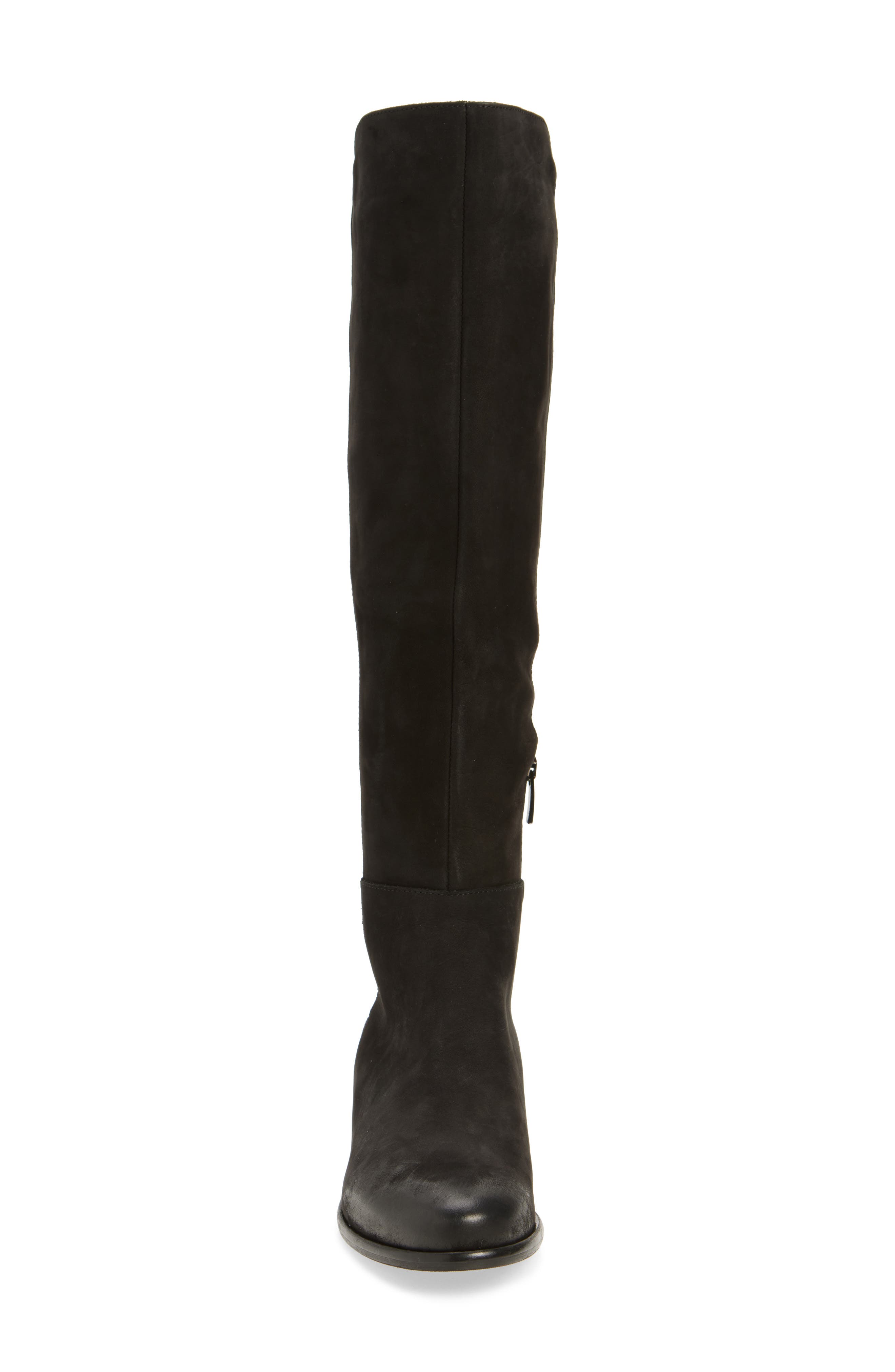 Cordani Bethany Knee High Boot, Alternate, color, Black Nubuck
