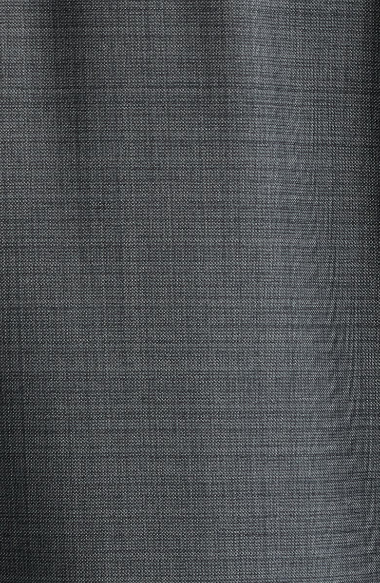 Canali Reversible Water Repellent Wool Jacket, Alternate, color, Charcoal