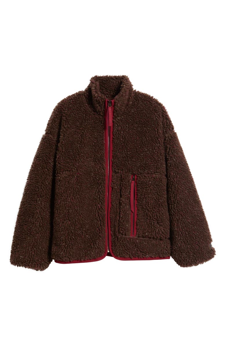 UGG<sup>®</sup> Marlene Confetti Jacket, Alternate, color, Cola