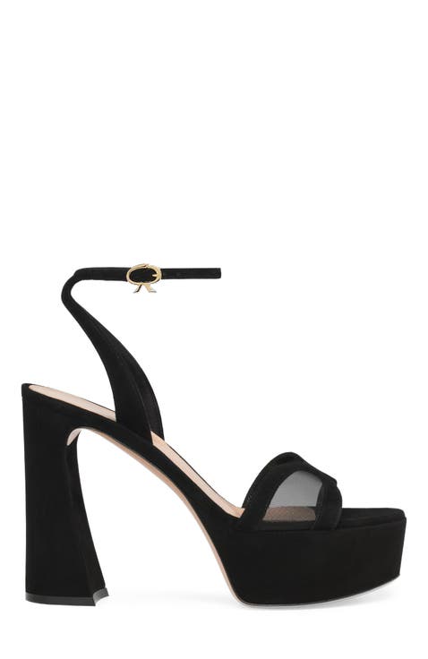Suede Platform