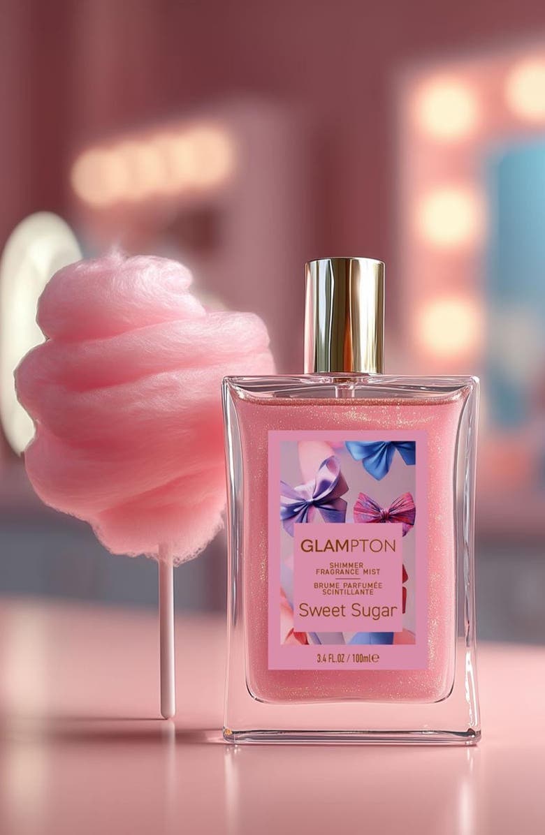 GLAMPTON Sweet Sugar Shimmer Fragrance Mist, Alternate, color,