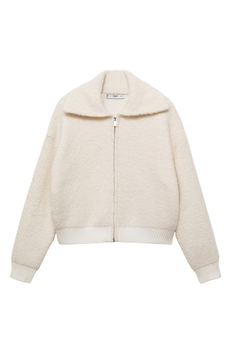 MANGO Bouclé Jacket, Alternate, color, 