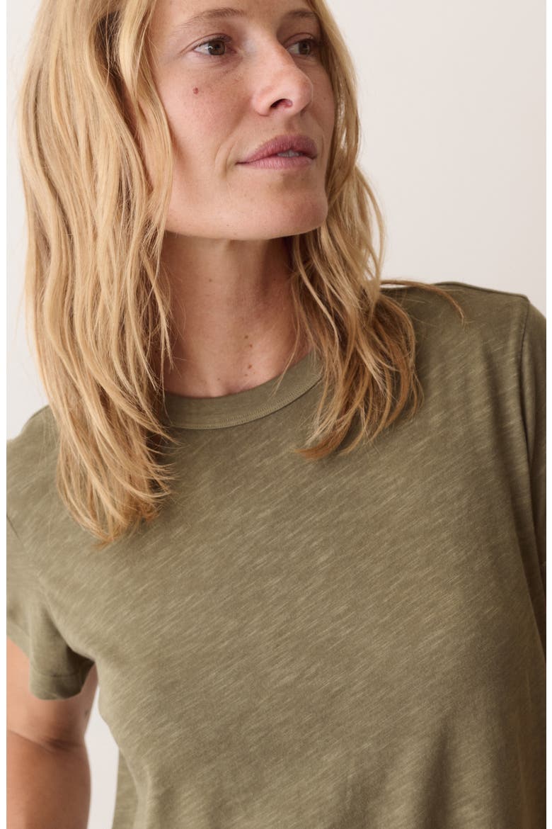 Tried & True Crewneck T-Shirt, Alternate, color, DARK OLIVE
