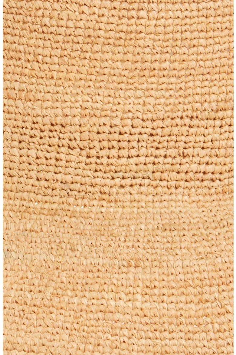 The Inca Wide Brim Straw Bucket Hat, Alternate, color, NATURAL
