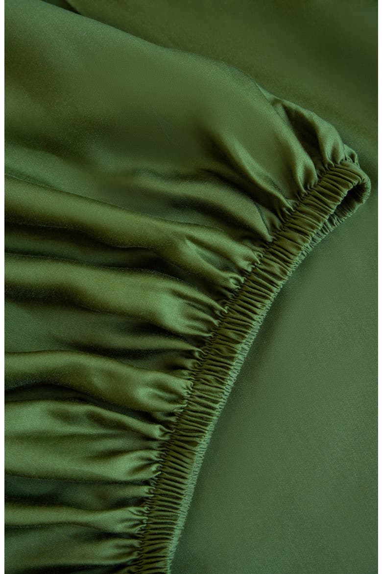 Sateen Sheet Set, Alternate, color, FOREST