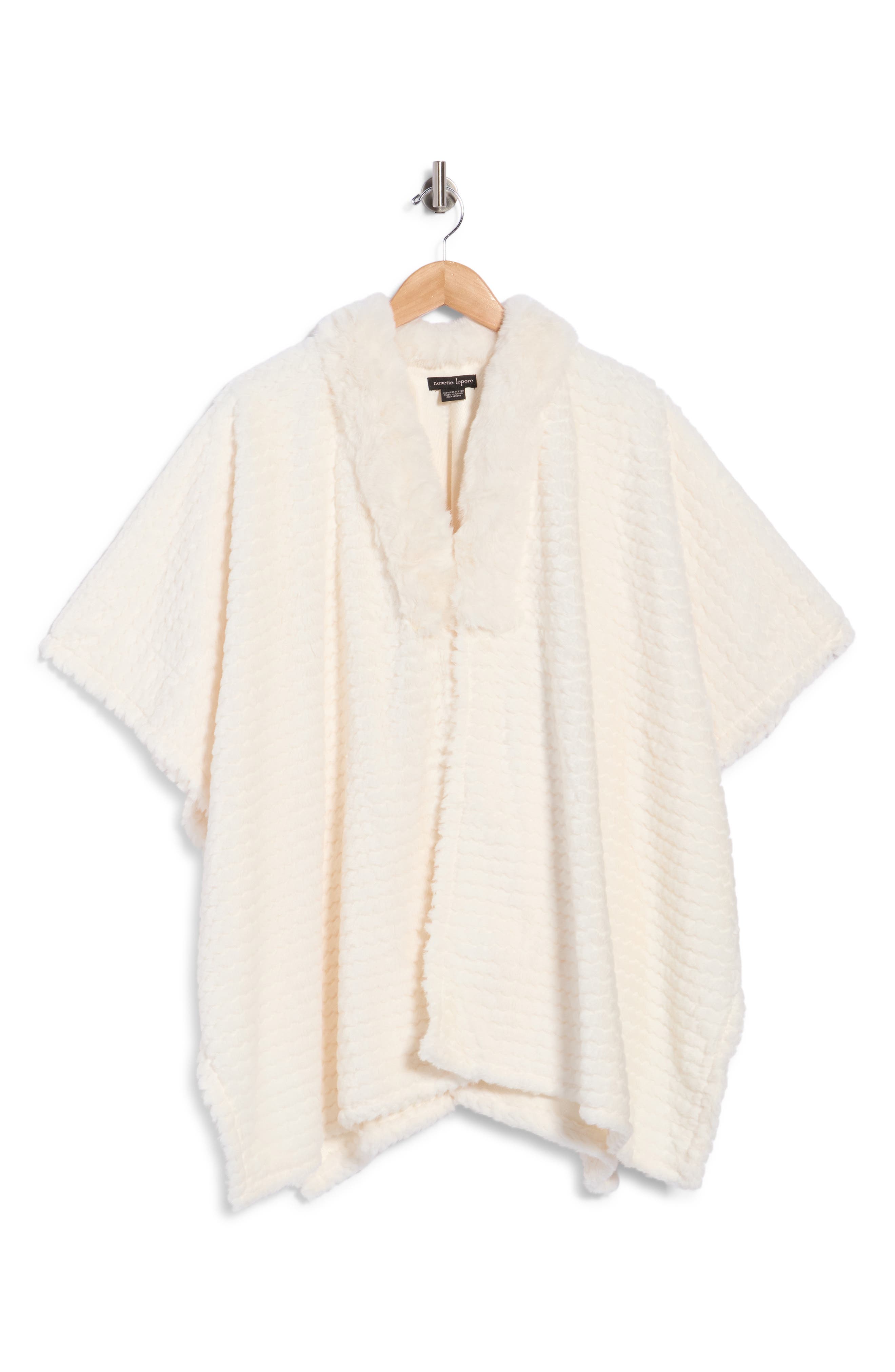 Open Front Knit Ruana