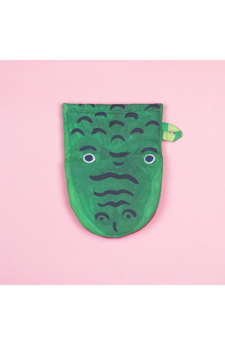 Supra Endura Organic Cotton Alligator Oven Mitt, Main, color, 