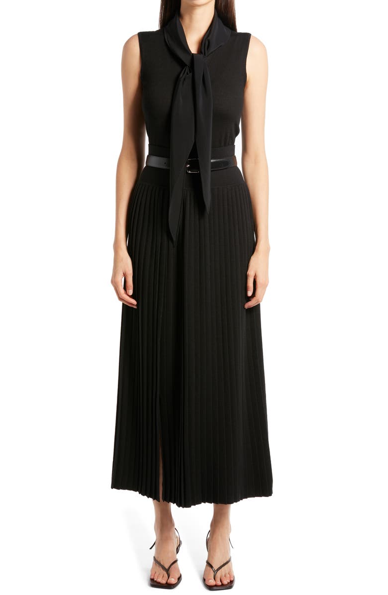 The Row Coraline Wool Blend Knit Skirt, Alternate, color,