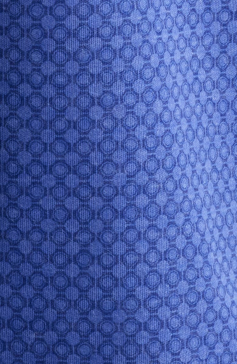 Johnston & Murphy XCFlex Geo Print Short Sleeve Button-Up Shirt, Alternate, color, 