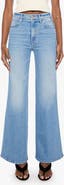 MOTHER The Hustler Roller High Waist Wide Leg Jeans
