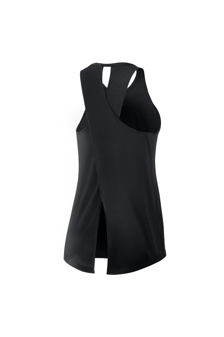 Women's Nike Black Pittsburgh Steelers Plus Size Performance Tank Top, Alternate, color, Black